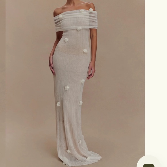 Brynn Orchid Knit Maxi Dress - Picture 3 of 5